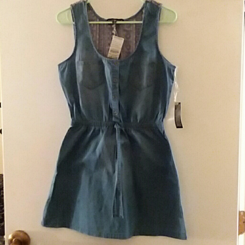 Denim dress
